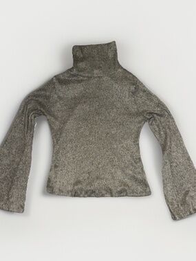 No Frills LA Bell Sleeve Turtleneck Medium